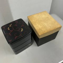 会津塗り　重箱　小さめ