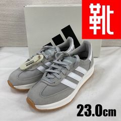 M-477 ■kutsu.com公式■　adidas アディダス　RUN 72 W JI4913　グレー×ホワイト　23.0ｃｍ