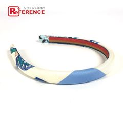 未使用 HERMES ヘアバンド カチューシャ ブルー系 - メルカリ