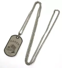 【中古】キーホルダー・マスコット(女性) 藤井夏恋(Happiness) ドッグタグ 「E.G.POWER 2019 ～POWER to the DOME～」 EXILE TRIBE STATION オンラインカプセル