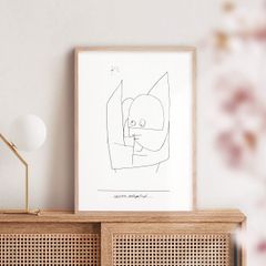 【A3】パウル・クレー altkluger Engel（おませな天使）天使連作 アートポスター 名画 絵画 特大 アートパネル AP293