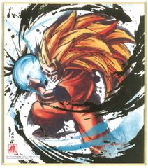 BANDAI 드래곤 볼 색종이 ART 복각 스페셜/2487751 슈퍼 사이어인 3 손오공 1