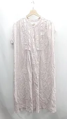 ◇ ⊂ Sonny Label URBAN RESEARCH ギャザー加工 半袖 ロング丈 ワンピース サイズF ピンク レディース E  【1410290023174】