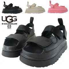 UGG アグ ゴールデングロウ W GOLDENGLOW レディースサンダル 女性 靴 厚底 スライド ブランド 軽い 歩きやすい 痛くない 大きいサイズ 滑りにくい ウエッジソール 【TPCL/Tropical Pink】