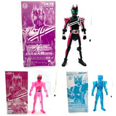 激レア 『仮面ライダーディケイド』限定版ソフビ3体 - メルカリ