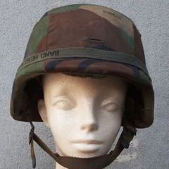実物】ヘルメット 米軍 ベトナム戦争M1 ?軍幕 ミッチェルパターン付属