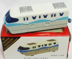 【中古】ミニカー 1/199 ディズニーリゾートライン(ホワイト×アクアブルー/中国製) 「トミカ ディズニービークルコレクション」 東京ディズニーリゾート限定のサムネイル