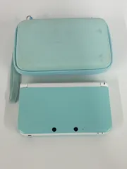 ●【通電確認済】ニンテンドー3DS LL ミント×ホワイト【ゲーム機本体】【1】