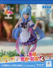 【中古】フィギュア アクア 「この素晴らしい世界に祝福を!3」 Luminasta“アクア”
