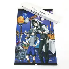 【三重店】一番くじ 黒執事 BOOK of Circus ～その執事、仮装～ ダブルチャンスキャンペーン 描きおろしタペストリー (シエル/セバスチャン)【710-B048】