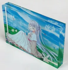 【中古】アクリルスタンド・アクリルパネル 桜来瑞花 アクリルブロック 「PS4/Switchソフト D.C.5 ～ダ・カーポ5～ Amazon.co.jp限定セット」 Amazon.co.jp購入特典