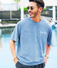 新品 未使用 メンズ Tシャツ サマーパイル トップス JIGGYS SHOP ジギーズショップ  212331 インディゴロゴ②のサムネイル