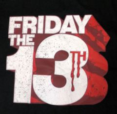 13日の金曜日 Tシャツ Friday The 13th Block Logo 正規品