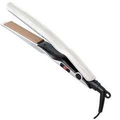 新品 BAYATA ヘアアイロン シルクプロヘアアイロン【瞬間水分蒸発しない・120℃230℃・マイナスイオン・海外対応】ストレート カール 2WAY 27mm 12段階温度調節 アストレートナー 液晶温度表示 360度回転コード 自動電源OFF ヘアケア