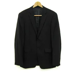 ミスタージュンコ テーラードジャケット ウール100% ブランド アウター 記名有 黒 メンズ 94YA7サイズ ブラック Mr.JUNKO 【中古】