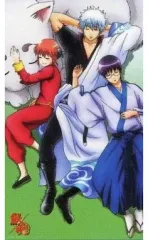 【中古】ポスター・タペストリー 銀時＆神楽＆新八 デラックスマルチクロス 「銀魂」
