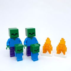 LEGO マインクラフト　ゾンビセット