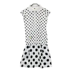 サイズ：S LECOQ GOLF ルコックゴルフ  ワンピース ドット柄 ホワイト系 [240101290856] ゴルフウェア レディース ストスト