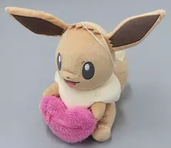 【中古】雑貨 イーブイ ふわふわハートぬいぐるみポーチ 「ポケットモンスター」