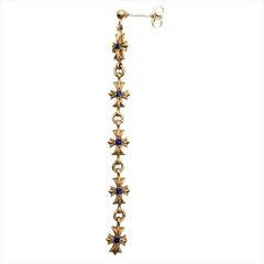 ☆最安値☆超希少☆超美品☆クロムハーツ☆22K☆タイニー☆3連ピアス 