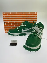 【中古品】NIKE ナイキ ×OFF-WHITE AIR FORCE 1 MID SP LTHR DR0500-300 エアーフォース1 ミッド  靴 サイズ：US 9.5 27.5cm【160-250411-jt-06-min】のサムネイル