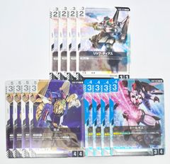 シャア専用ゲルググ　LR 4枚 シャア専用ゲルググ LR 4枚 ガンダムカード シャア専用ゲルググ