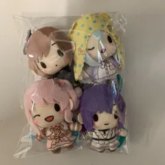 【むつ86-1024】プロセカ ふわぷち マスコット 4種コンプセット サンリオ ニーゴ  25時、ナイトコードで。