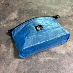 ポーチ　サコッシュ　ダイニーマ　DCF　キャンプ　ハイク　登山　軽量　ブルー