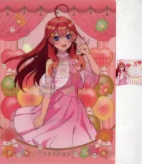 【中古】クリアファイル 中野五月/アップ A4クリアファイル＆ステッカーセット 「DMMくじ 映画 五等分の花嫁～アニメ放送から5周年記念パーティー～」 D-5賞