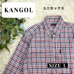KANGOL カンゴール シャツ 長袖 チェック柄 サイズL