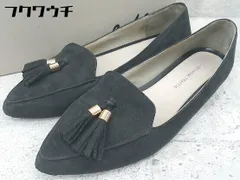 ◇ ◎ Oriental Traffic オリエンタルトラフィック ポインテッドトゥ フラットシューズ サイズ39 ブラック レディース 【中古】 【1002802041662】