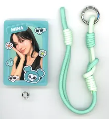 【中古】モバイル雑貨 ミナ フォンタブ＆ストラップ 「TWICE ＜THIS IS FOR＞ WORLD TOUR IN JAPAN」