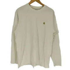 カーハートワークインプログレス Carhartt WIP L/S CHASE T-SHIRT ロングスリーブ チェイス Tシャツ メンズ import：M 