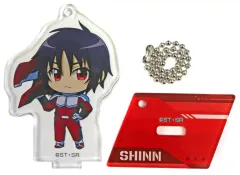 【中古】キーホルダー シン・アスカ(パイロットスーツ) 「機動戦士ガンダムSEED FREEDOM トレーディングミニキャラアクリルスタンドキーホルダー」 劇場グッズ