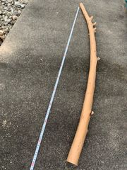 流木 約135cm レア 両サイドカット済 ハンガー仕様