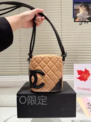 【今日特価】CHANEL カンペーン ショルダーバッグ ミルクティーカラー（13×15cm）-WTO輸入5