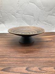 鮫島陽_ 舟Boat 13cm×5cm 脚付き皿　コンポート皿　小 鮫島陽_ 舟Boat 13cm×5cm 脚付き皿 コンポート皿 小 - メルカリ