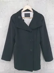 ◇ UNTITLED アンタイトル ベルト付き コート M ブラック * 1002800213016 【中古】 【1002800213016】