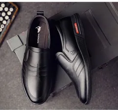 メンズシューズ メンズ ビジネスシューズ ローファー 紳士靴 革靴 PU革靴 カジュアルシューズ 靴 軽量 シューズ 男性用 入学式 卒業式 結婚式 仕事用 新生活 父の日 プレゼント xzjhffi#