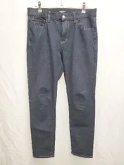 ◇ Θ GLOBAL WORK ストレッチ　デニム モーションテック スキニーパンツ サイズM ネイビー メンズ P  【1408200033894】