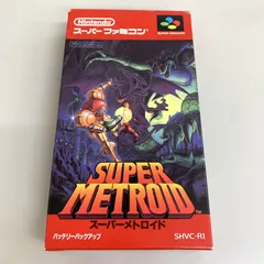 GT1【現状品】任天堂 スーパーファミコン SUPER METROID ニンテンドー SFC スーパーメトロイド 箱付き