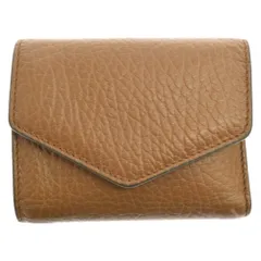 Martin Margiela 10 (マルタンマルジェラ) TRI FOLD WALLET トリフォールド ウォレット 3つ折り財布 小銭入れ ブラウン S56UI0136のサムネイル