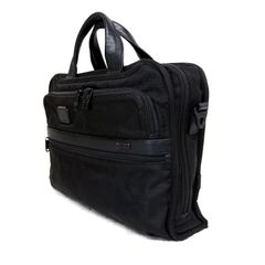 【訳アリ】TUMI トゥミ　ビジネスバッグ　ハンドバッグ　ブラック　ハンドバッグ　ショルダーストラップ無し