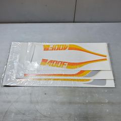 Z400FX タイガー ラインステッカーセット（イエロー） ACP - メルカリ