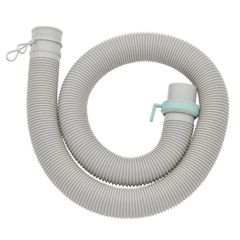 AMZTOP GAONA ステンレス鋼 洗濯機排水ホース GA-LD006 ブレー ホース長さ 0.8m、ホース内径 30mm アイボリー