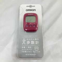 A【中古】歩数計 OMRON ポケットin ヘルスケア ダイエット ピンク 筋トレ ランニング トレーニング