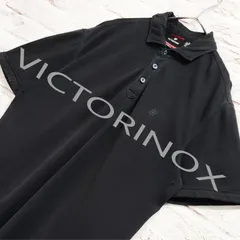 【ロゴ刺繍 ロゴ】VICTORINOX サイドスリット ポロシャツのサムネイル