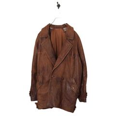 VINTAGE LEATHER JACKET/L