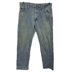 Wrangler デニムパンツ W36 ラングラー 色落ちブルー ビッグサイズ カジュアル アメカジ ジーンズ 古着卸 アメリカ仕入 2504-83
