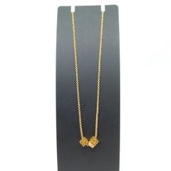 新品 足金999刻印 24k クローバー ネックレス - メルカリ